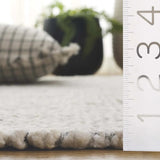 Safavieh Manhattan 4'-0" x 6'-0" Rug in Ivory / Black