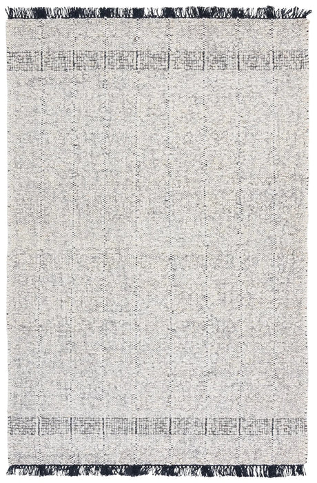 Safavieh Manhattan 4'-0" x 6'-0" Rug in Ivory / Black