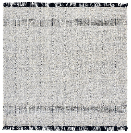 Safavieh Manhattan 6'-0" x 6'-0" Rug in Ivory / Black