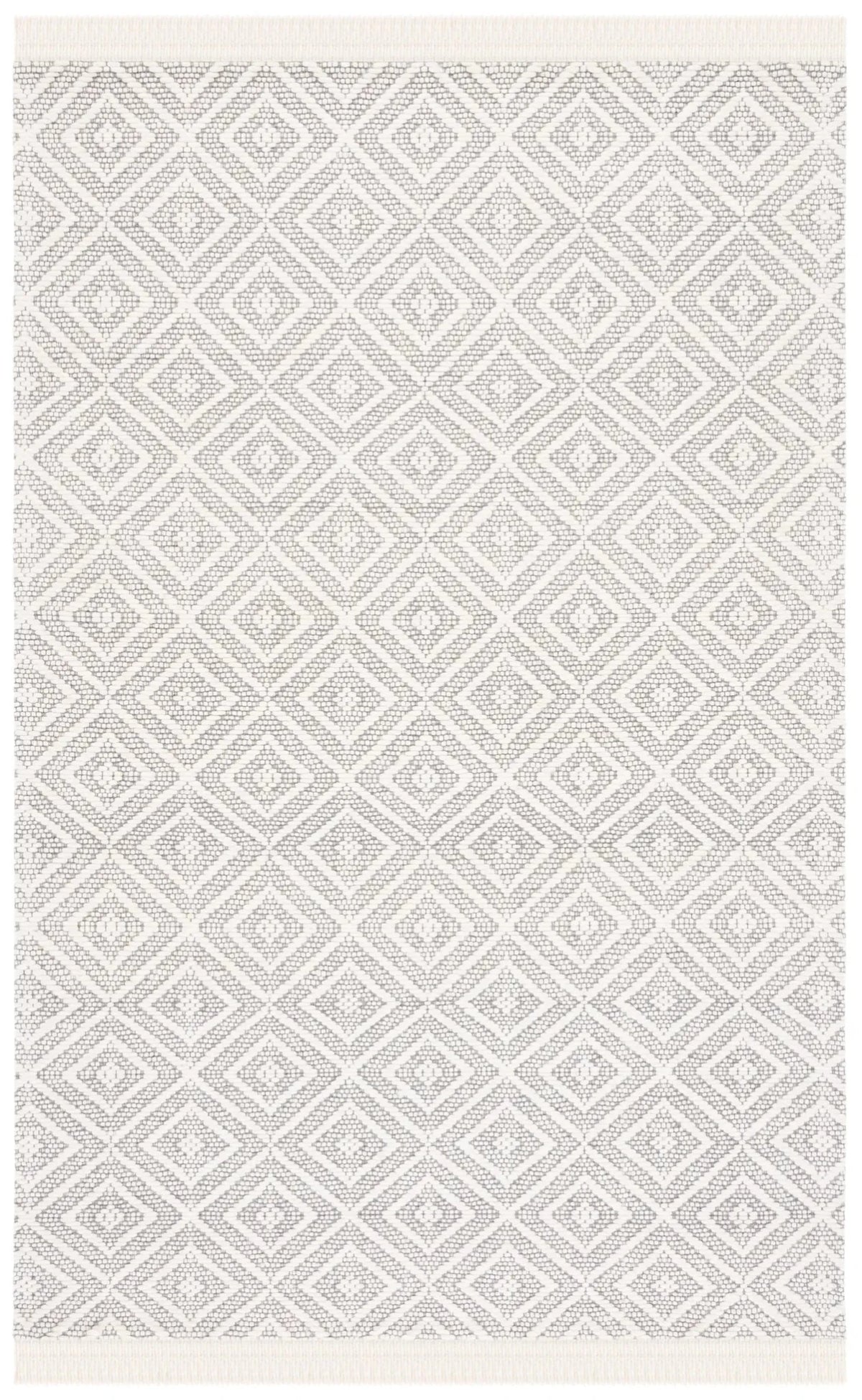 Safavieh Marbella 4'-0" x 6'-0" Rug in Ivory / Grey