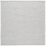 Safavieh Marbella 6'-0" x 6'-0" Rug in Silver / Ivory