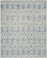 Safavieh Marbella 10'-0" x 14'-0" Rug in Dark Blue / Ivory