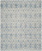Safavieh Marbella 10'-0" x 14'-0" Rug in Dark Blue / Ivory