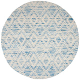 Safavieh Marbella 6'-0" x 6'-0" Rug in Dark Blue / Ivory