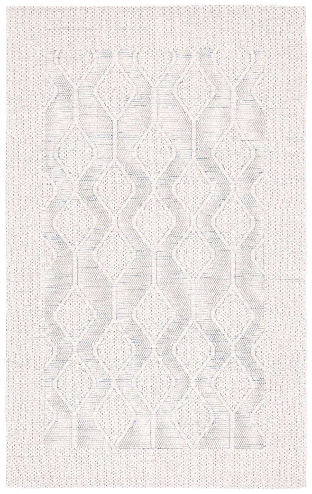 Safavieh Marbella Mrb428M Ivory/Blue Rug.