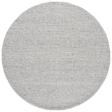 Safavieh Marbella 6'-6" x 6'-6" Rug in Light Grey / Ivory