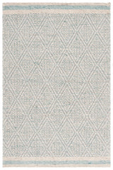 Safavieh Marbella 4'-0" x 6'-0" Rug in Aqua / Ivory