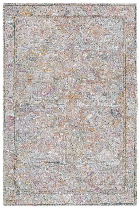 Safavieh Marquee 4'-0" x 6'-0" Rug in Green / Ivory