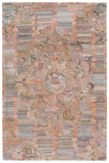 Safavieh Marquee 4'-0" x 6'-0" Rug in Rust / Green
