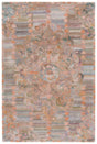 Safavieh Marquee 4'-0" x 6'-0" Rug in Rust / Green
