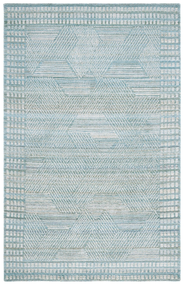 Safavieh Marquee Mrq107K Turquoise/Grey Rug.