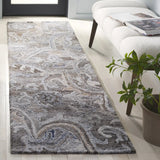 Safavieh Marquee 2'-3" x 8'-0" Rug in Brown / Grey