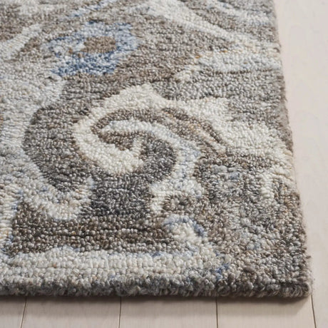 Safavieh Marquee 4'-0" x 6'-0" Rug in Brown / Grey