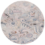 Safavieh Marquee 6'-0" x 6'-0" Rug in Pink / Beige