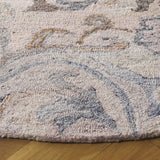 Safavieh Marquee 6'-0" x 6'-0" Rug in Pink / Beige