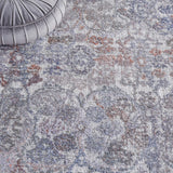 Safavieh Marquee Mrq120P Rust/Grey Rug.
