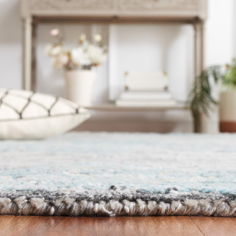 Safavieh Marquee Mrq122J Grey/Teal Rug.