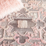 Safavieh Marquee Mrq125F Grey/Pink Rug.