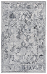 Safavieh Marquee 4'-0" x 6'-0" Rug in Light Grey / Charcoal