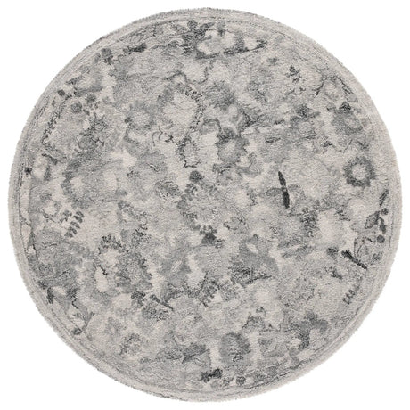 Safavieh Marquee 6'-0" x 6'-0" Rug in Light Grey / Charcoal