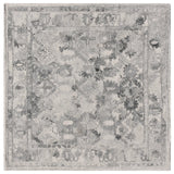Safavieh Marquee 6'-0" x 6'-0" Rug in Light Grey / Charcoal