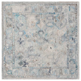 Safavieh Marquee 6'-0" x 6'-0" Rug in Light Blue / Beige