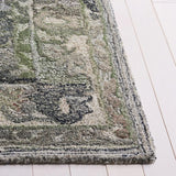 Safavieh Marquee 4'-0" x 6'-0" Rug in Green / Beige