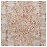 Safavieh Marquee 6'-0" x 6'-0" Rug in Orange / Beige