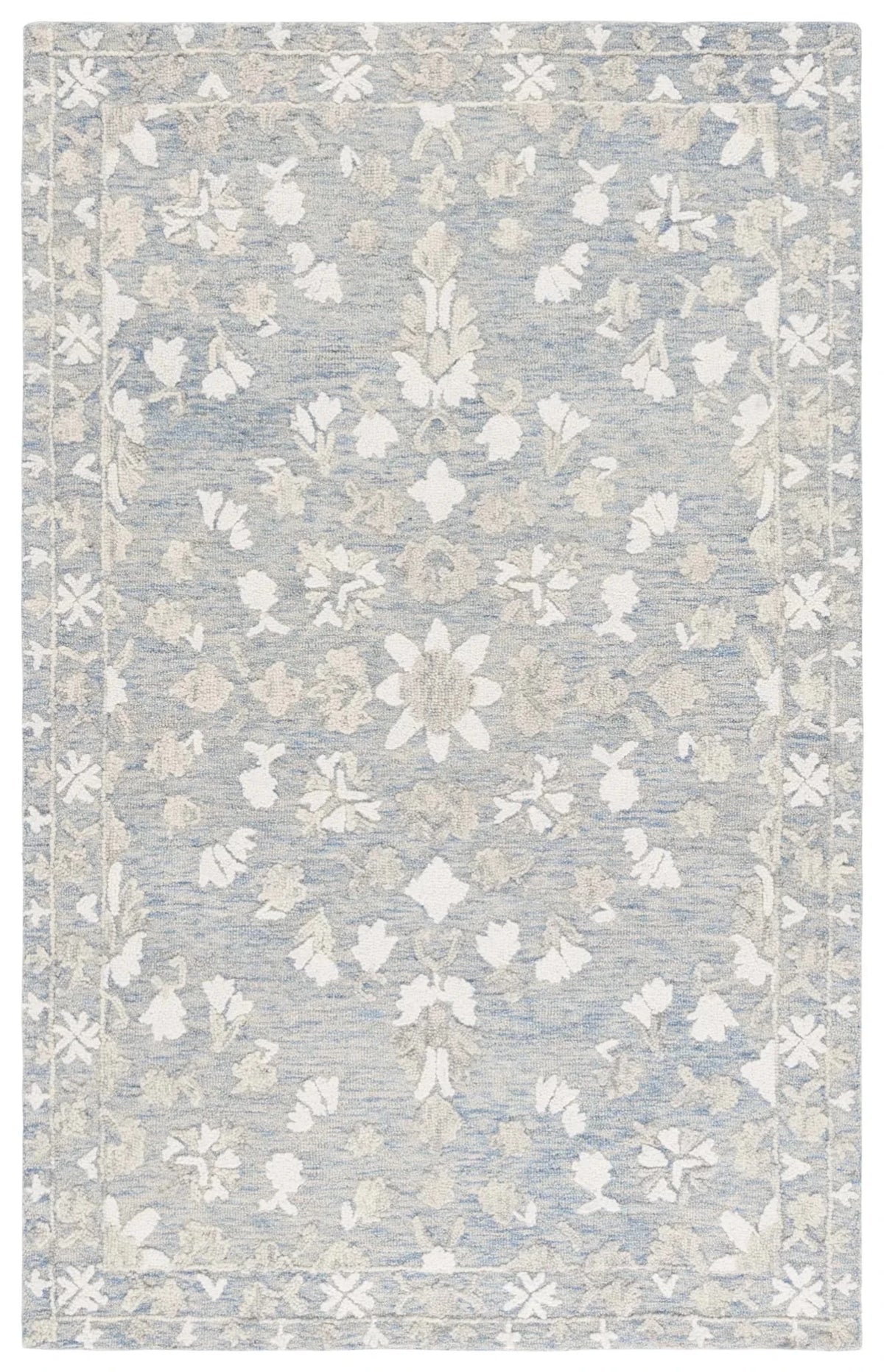 Safavieh Marquee 4'-0" x 6'-0" Rug in Blue / Grey