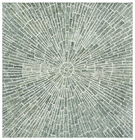Safavieh Marquee 6'-0" x 6'-0" Rug in Green