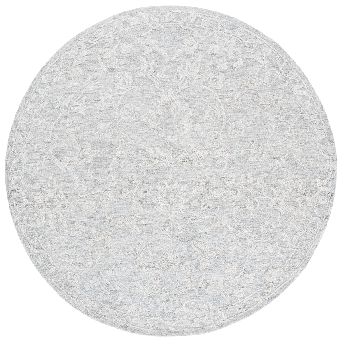 Safavieh Marquee 6'-0" x 6'-0" Rug in Grey / Ivory