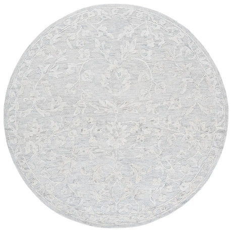 Safavieh Marquee 6'-0" x 6'-0" Rug in Grey / Ivory