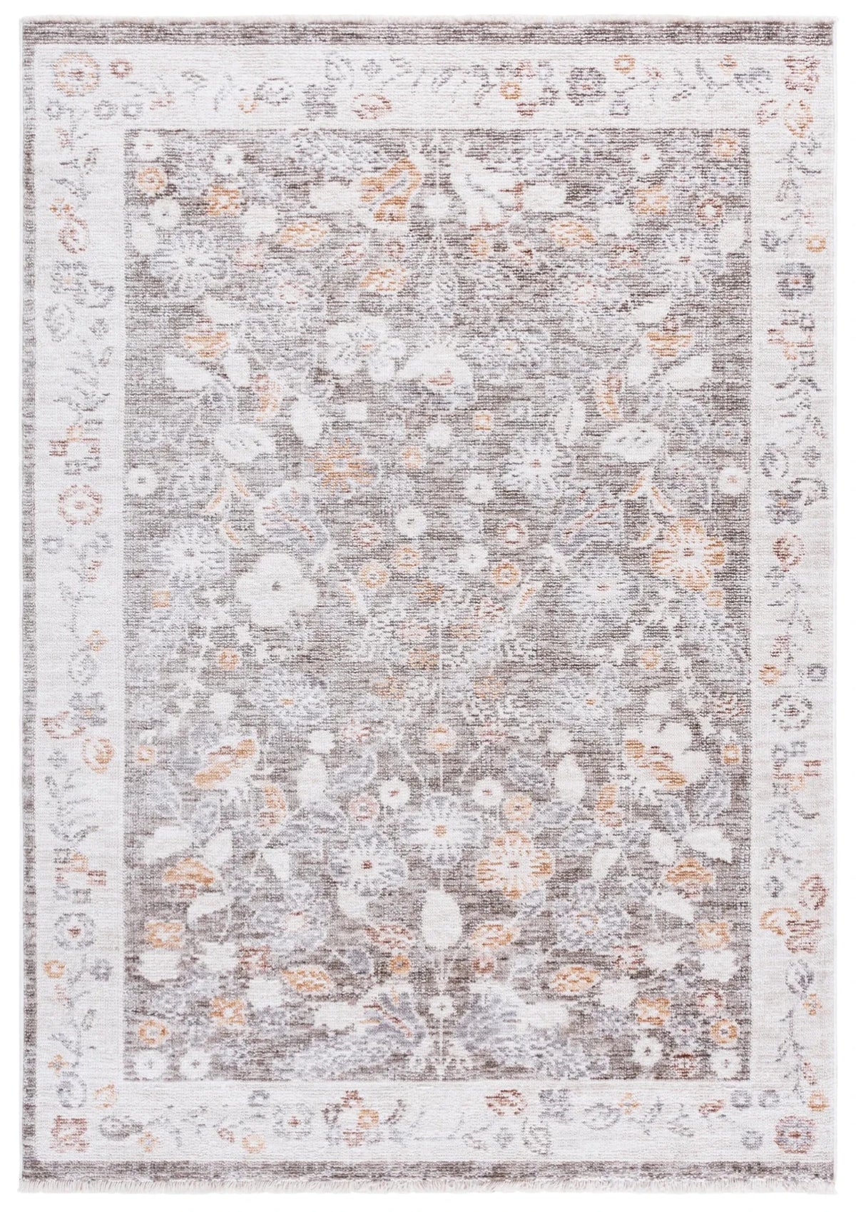 Safavieh Martha Stewart Adeline 4'-0" x 6'-0" Rug in Grey / Ivory
