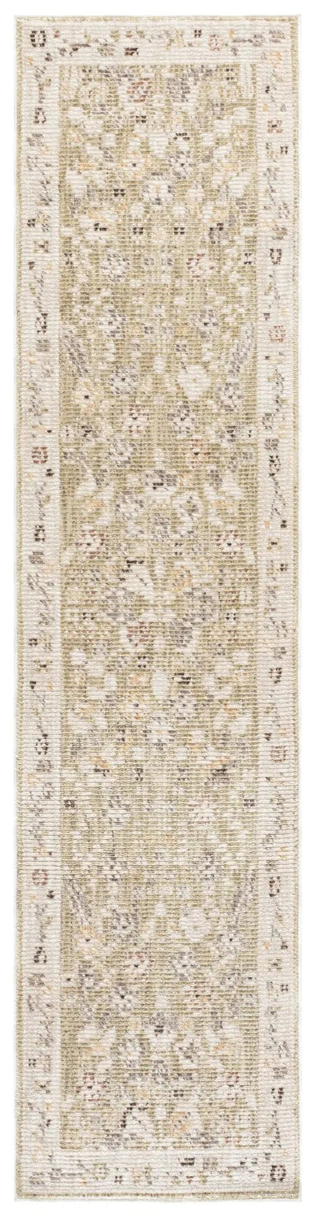 Safavieh Martha Stewart Adeline 2'-0" x 8'-0" Rug in Green / Ivory