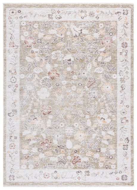 Safavieh Martha Stewart Adeline 4'-0" x 6'-0" Rug in Green / Ivory