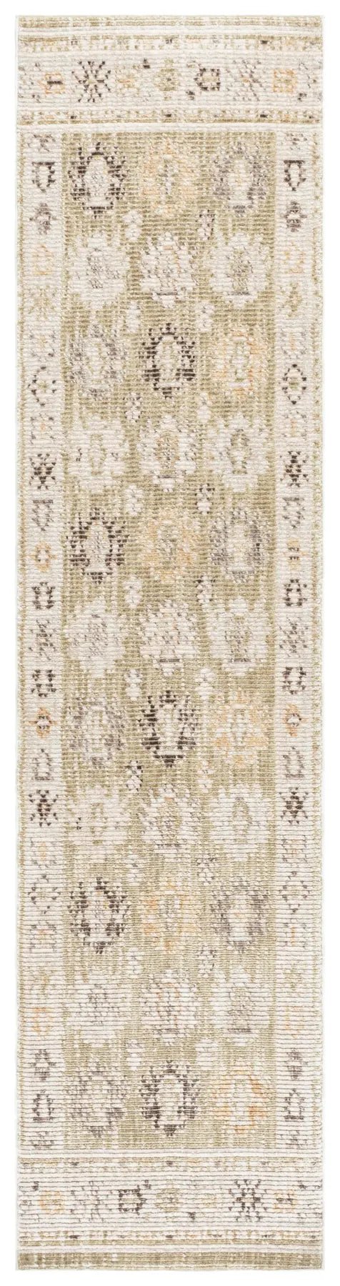 Safavieh Martha Stewart Adeline 2'-0" x 8'-0" Rug in Green / Ivory