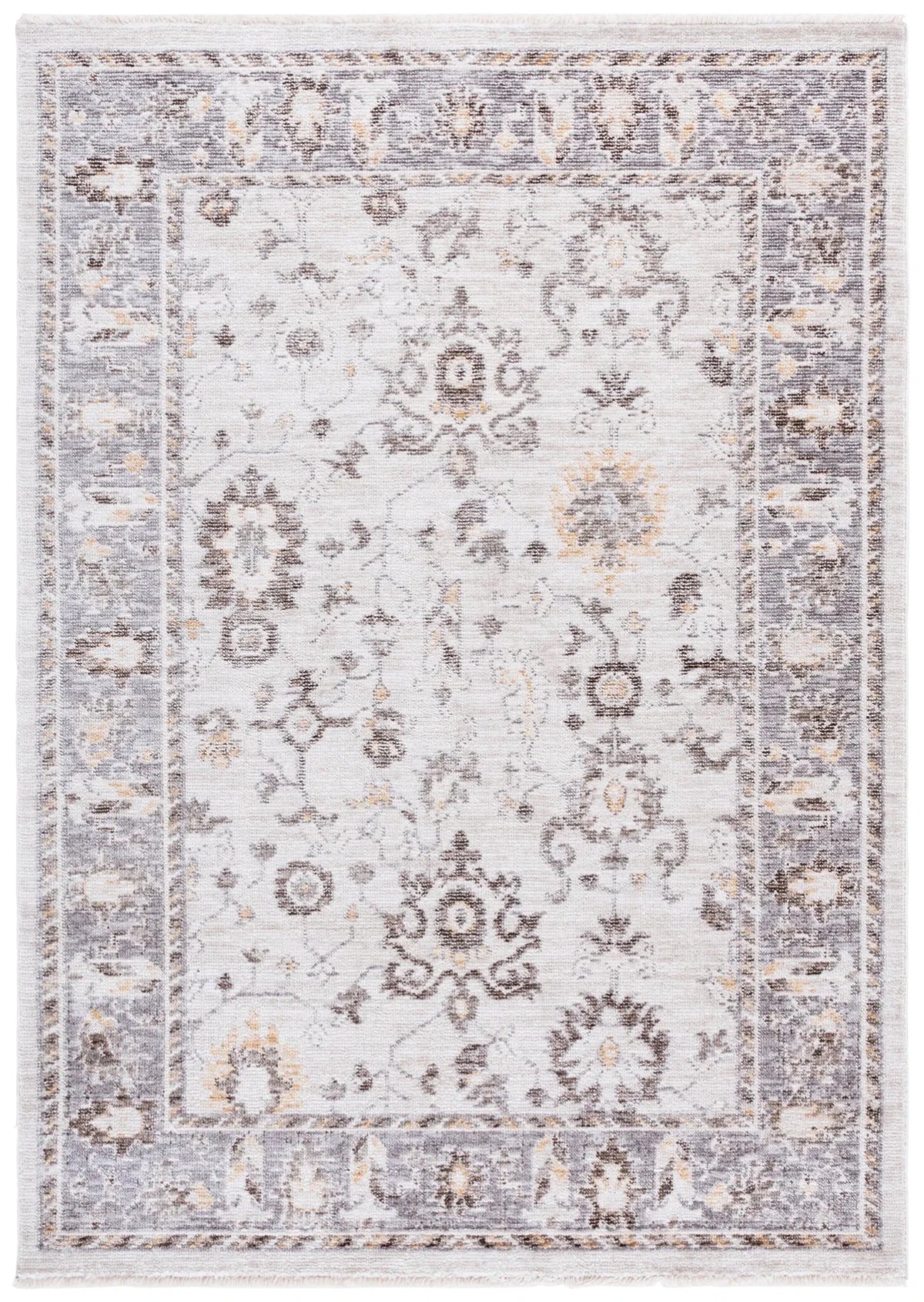Safavieh Martha Stewart Adeline 4'-0" x 6'-0" Rug in Ivory / Grey