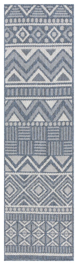 Safavieh Martha Stewart Indoor Outdoor Msro318N Navy/Creme Rug.