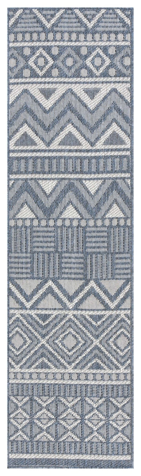 Safavieh Martha Stewart Indoor Outdoor Msro318N Navy/Creme Rug.