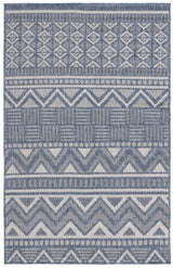 Safavieh Martha Stewart Indoor Outdoor Msro318N Navy/Creme Rug.