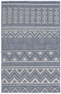 Safavieh Martha Stewart Indoor Outdoor Msro318N Navy/Creme Rug.
