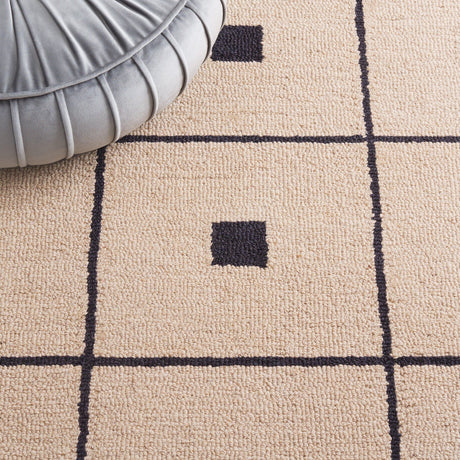 Safavieh Martha Stewart Msr3361Z Beige/Black Rug.
