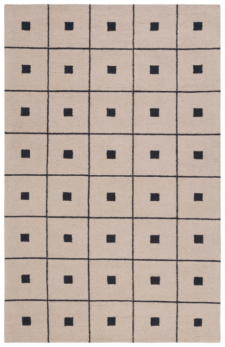 Safavieh Martha Stewart Msr3361Z Beige/Black Rug.