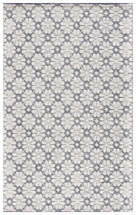Safavieh Martha Stewart Msr3503N Ivory/Navy Rug.