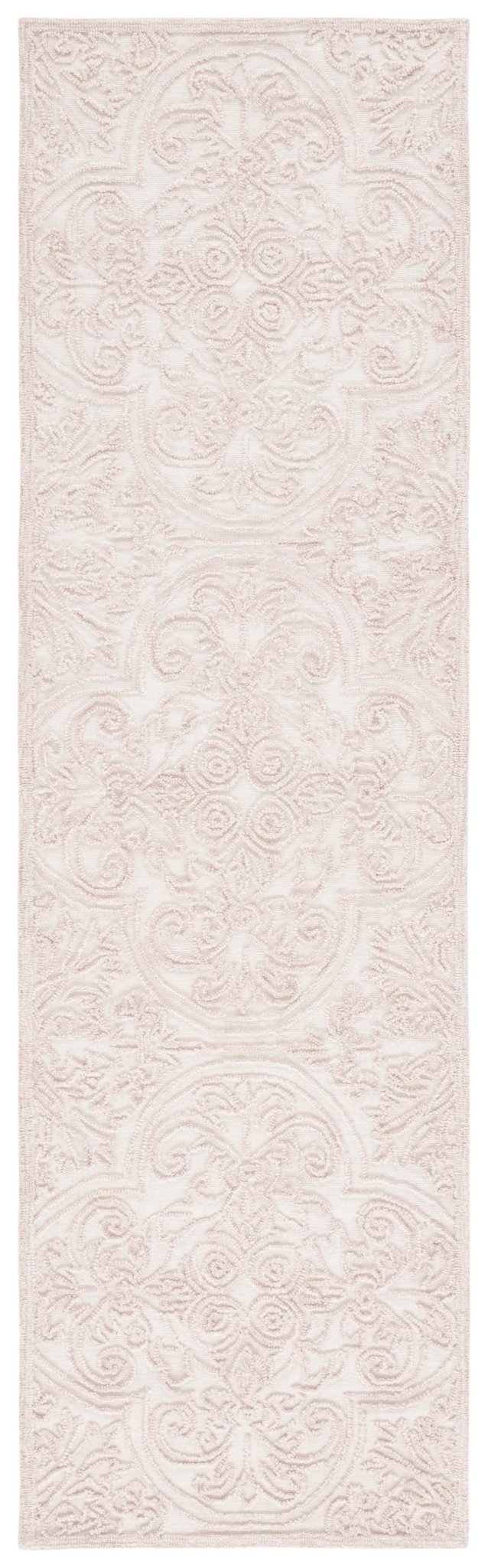 Safavieh Martha Stewart Msr3511U Ivory/Pink Rug.