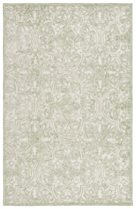 Safavieh Martha Stewart Msr3511Y Ivory/Green Rug.