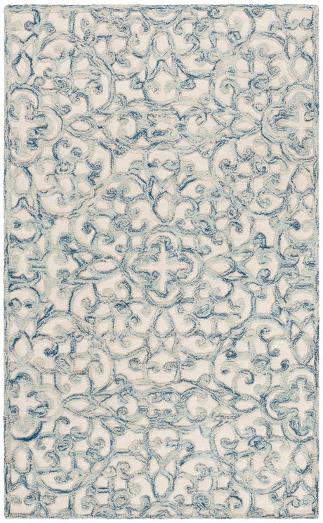Safavieh Martha Stewart Msr3513B Blue/Ivory Rug.