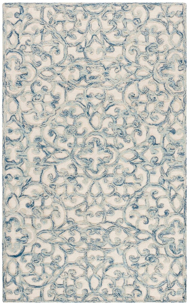 Safavieh Martha Stewart Msr3513B Blue/Ivory Rug.