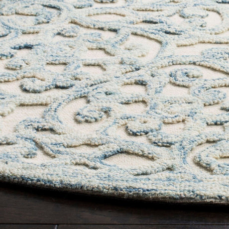Safavieh Martha Stewart Msr3513B Blue/Ivory Rug.