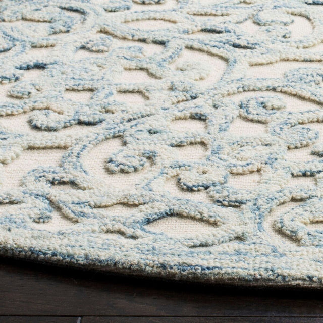Safavieh Martha Stewart Msr3513B Blue/Ivory Rug.